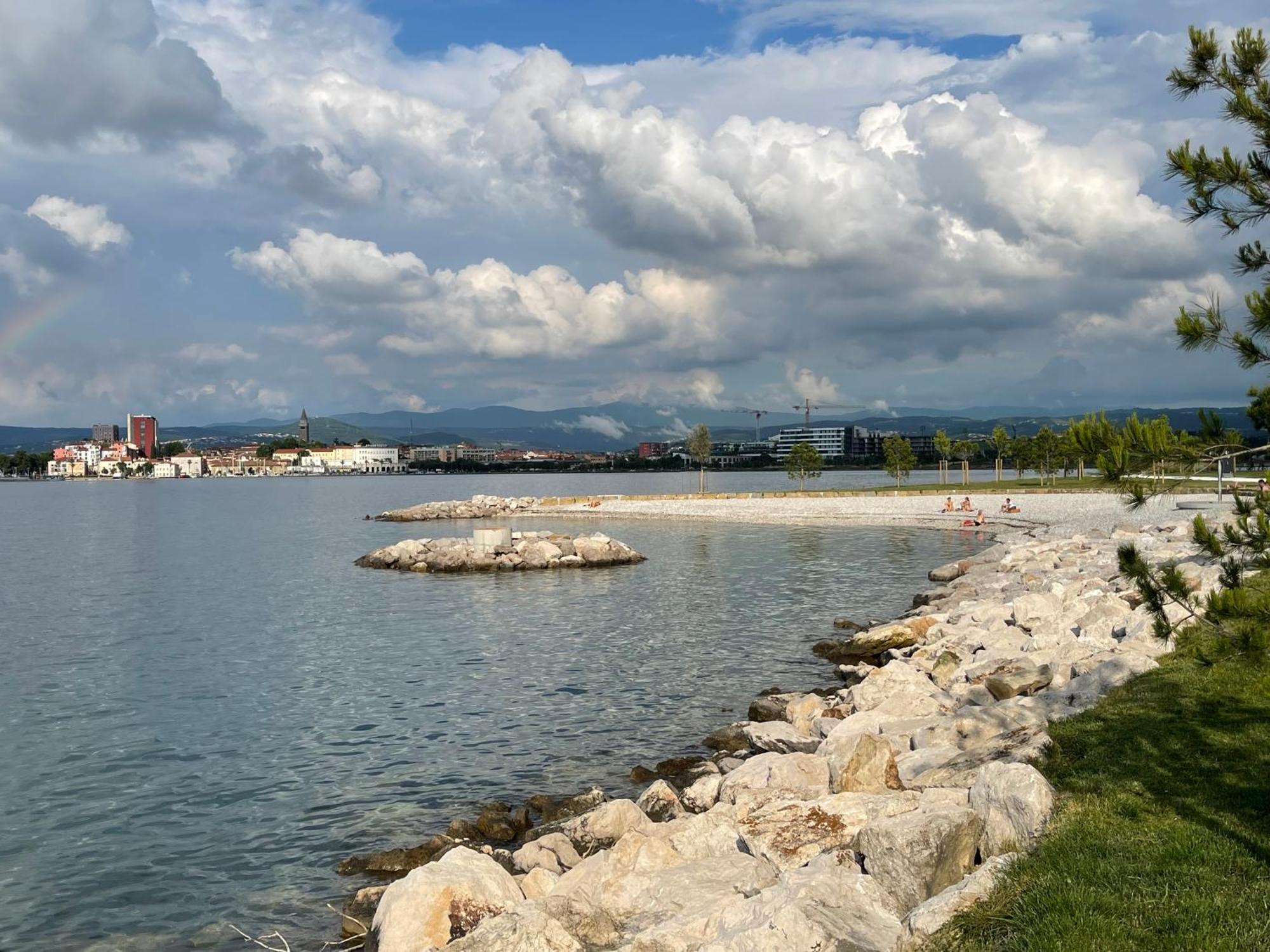 Sunset Residence Koper & Free Parking Garage Exterior foto
